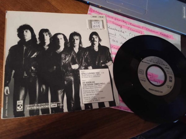 Vente 45t " scorpions "