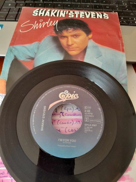 45t " shakin stevens