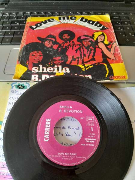 Vente 45t " sheila / b.devotion "