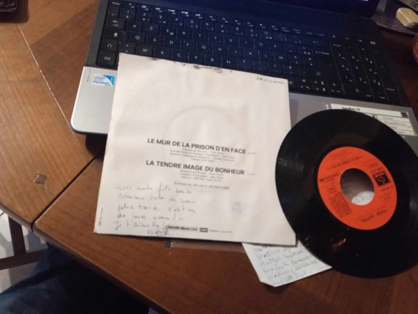 Vente 45t " yves duteil "