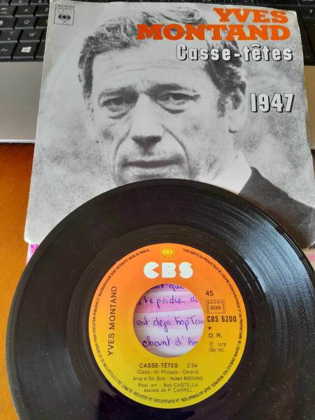 45t " yves montand "