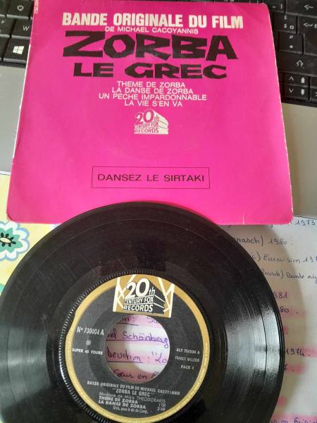 45t " zorba le grec "