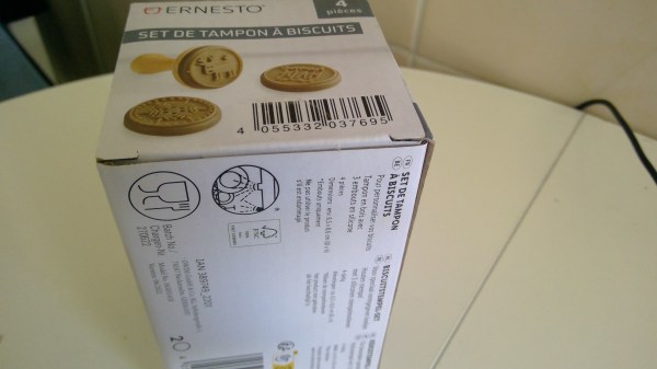 4€ set tampon a biscuits (ernesto