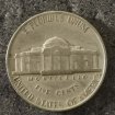 5 cents "jefferson nickel" 1er portrait 1964 pas cher