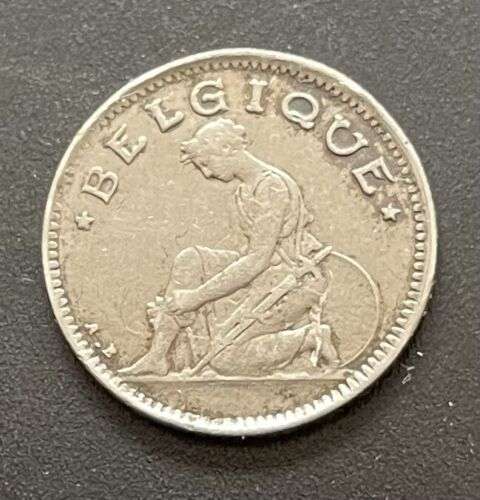 50 cents 1928 belgique : 14 pièces : 1 € pièce