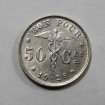 50 cents 1929 belgique : 3 pièces : 3 € pièce pas cher