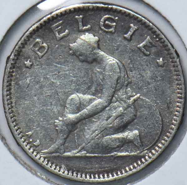 50 cents 1932 belgique : 6 pièces : 3 € pièce pas cher