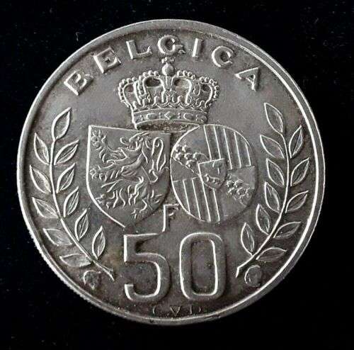 Vente 50 franc belgique 1960 : prix 15 €uro
