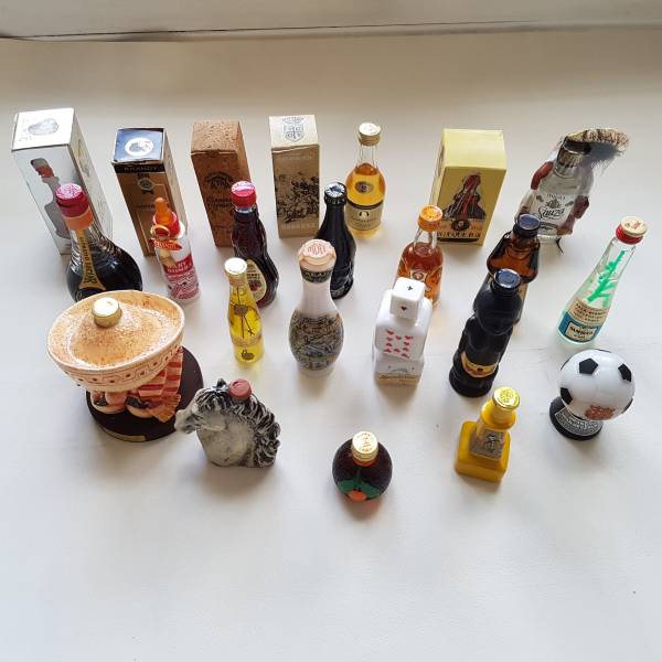 Vente 620 mignonettes pleines