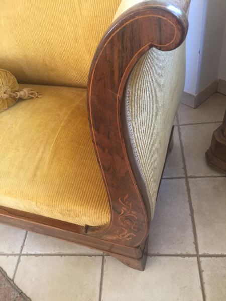 Vente A vendre m&eacute;ridienne en palissandre charles10