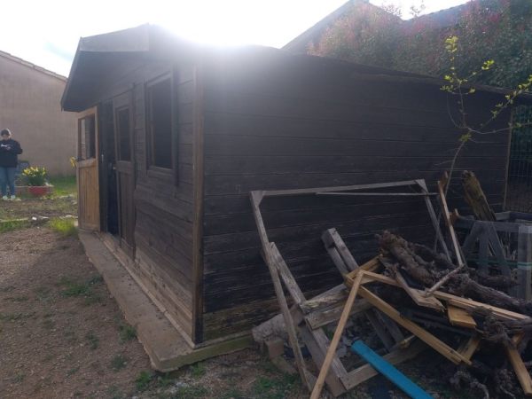 Abri de jardin en bois pas cher
