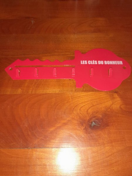 Vente Accroche cl&eacute;s mural en m&eacute;tal