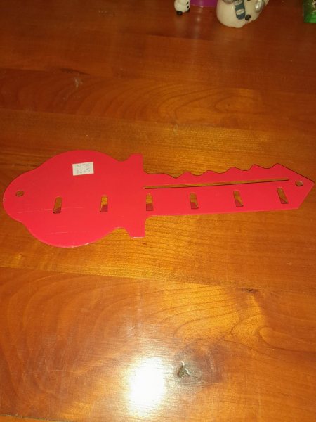 Accroche cl&eacute;s mural en m&eacute;tal pas cher