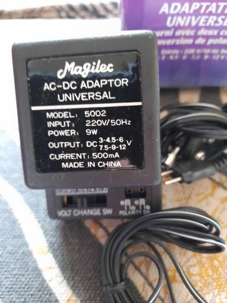 Vente Adaptateur universel 3/12 volt