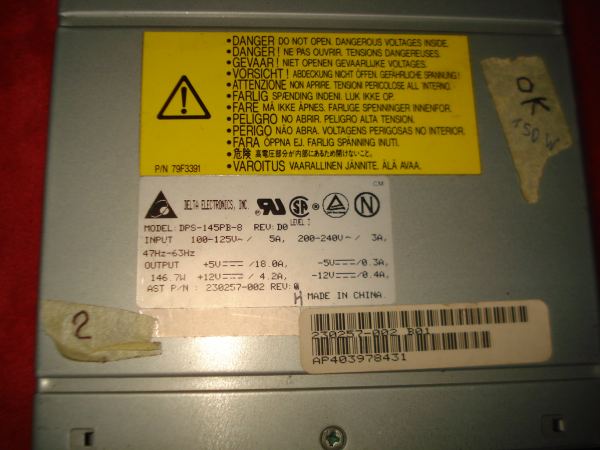 Alimentation pour pc vintage pas cher