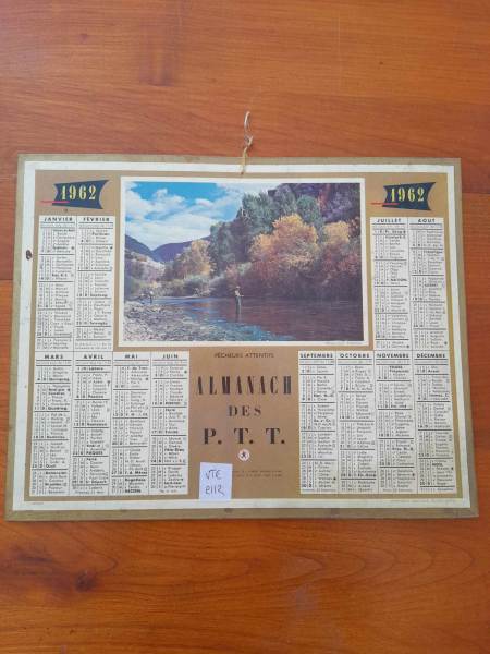 Almanach des ptt 1962 - ni&egrave;vre