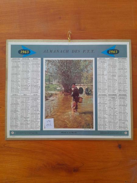 Almanach des ptt 1963 - ni&egrave;vre