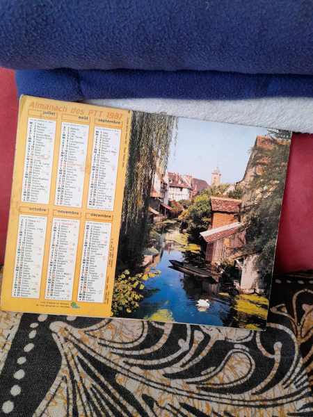 Almanach du facteur 1987 - la poste pas cher