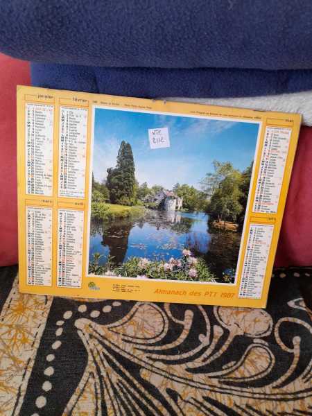 Almanach du facteur 1987 - la poste