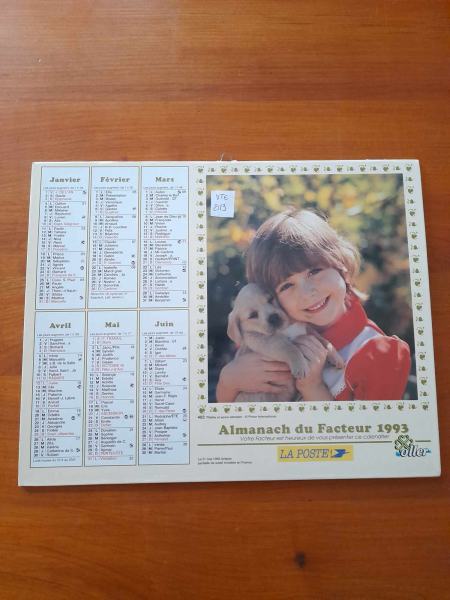 Almanach du facteur 1993  - la poste