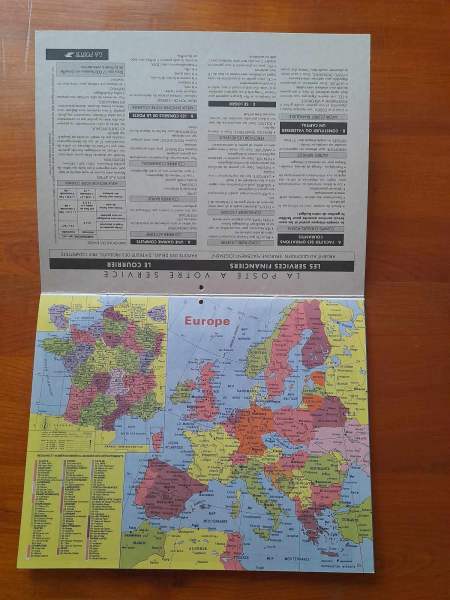 Annonce Almanach du facteur 1993  - la poste