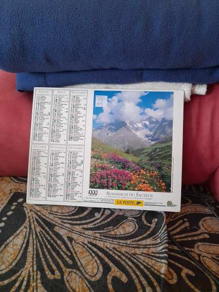 Annonce Almanach du facteur 1999 - la poste