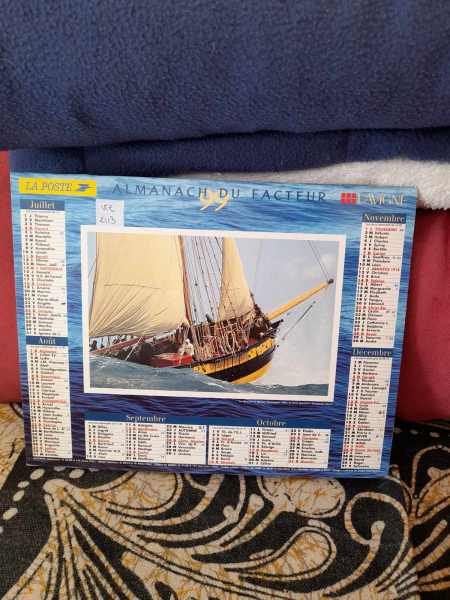 Almanach du facteur 1999 -voiliers la poste pas cher