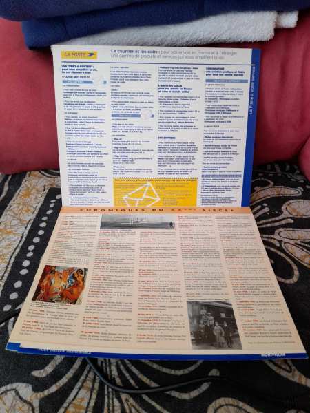 Annonce Almanach du facteur 1999 -voiliers la poste