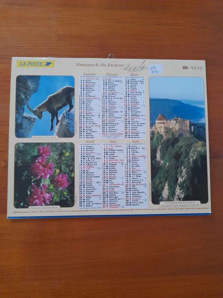 Vente Almanach du facteur 2004 - la poste