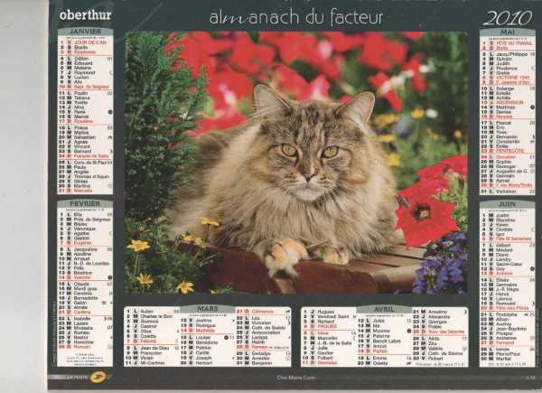 Vente Almanach du facteur