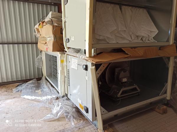 Am&eacute;nagement salle anti poussi&egrave;re