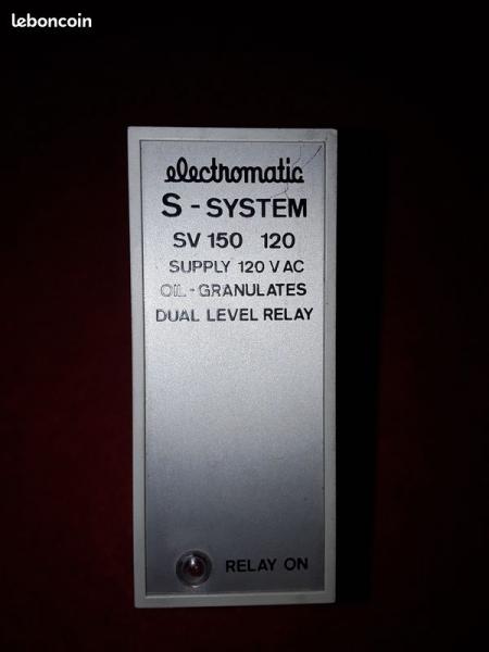 Vente Ampli-vibreur electromatic s system