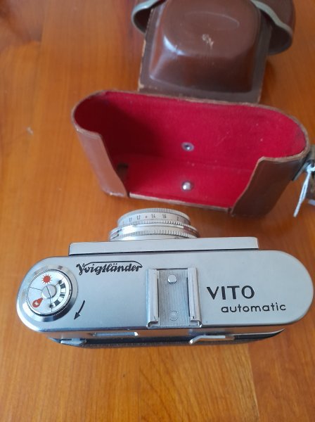 Ancien appareil photo voigtlander vito automatique pas cher