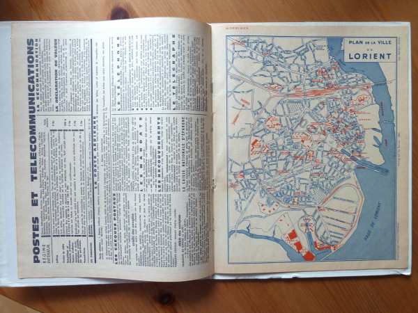 Vente Ancien calendrier postes 1968 morbihan