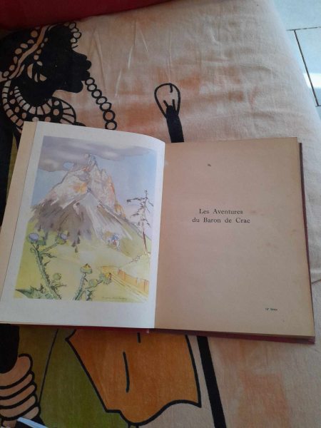 Annonce Ancien livre le baron du crac  - leonce peillard