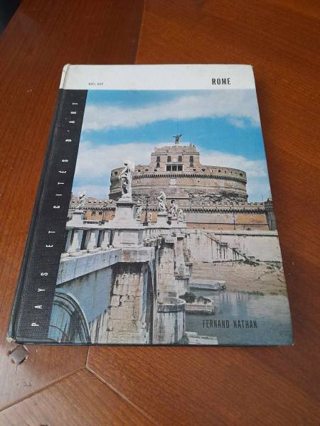 Ancien livre pays et cite d'art : rome