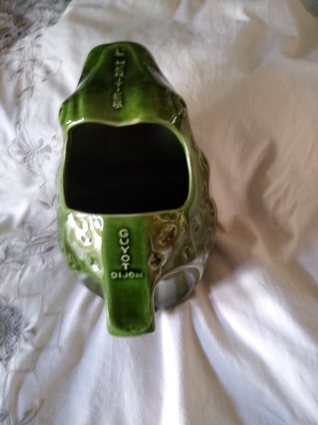 Vente Ancien pichet grenouille l'h&eacute;ritier guyot dijon