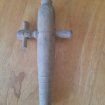 Ancien robinet de tonneau en bois longueur : 18,5