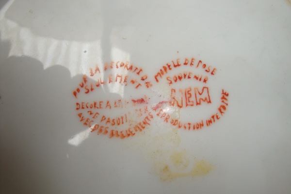 Ancienne assiette d&eacute;corative pas cher