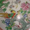 Ancienne assiette décorative  chinoise pas cher