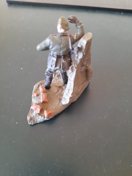 Ancienne figurine soldat allemand en plomb pas cher