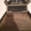Ancienne machine a écrire mj rooy