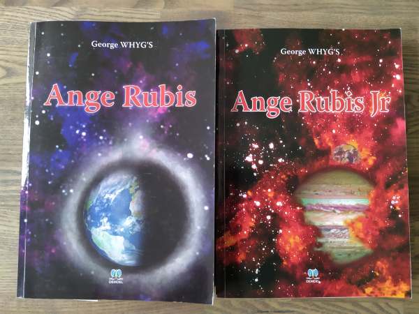 Ange rubis &amp; ange rubis jr (lot de deux livres