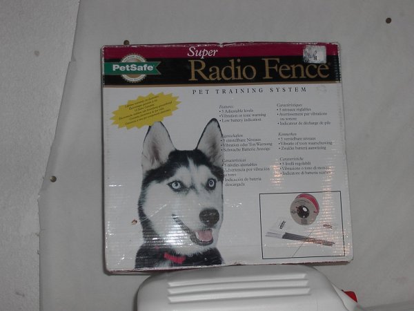 Anti fugue chien  pet safe radio super fence