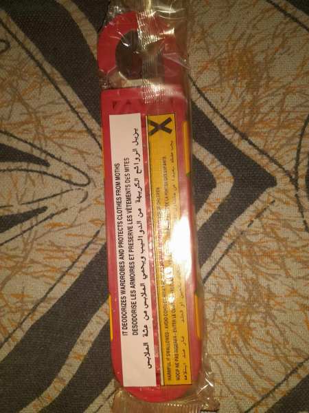 Vente Anti-mites parfum&eacute; avec crochet