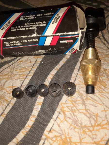 Appareil à fraiser les sièges de robinet - 6 pièce