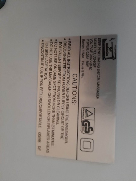 Vente Appareil de massage &agrave; p&eacute;n&eacute;tration profonde