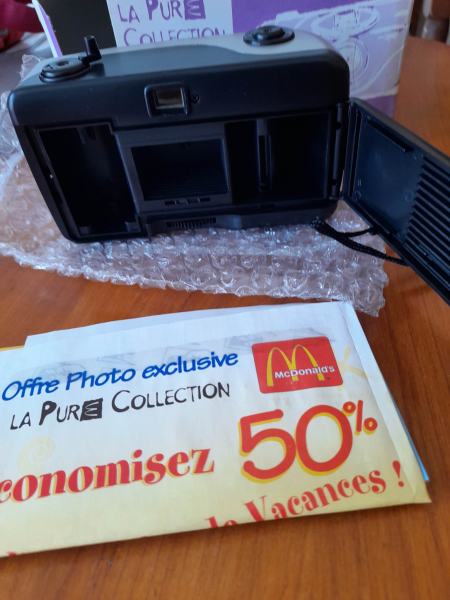 Annonce Appareil photo publicitaire mcdonald