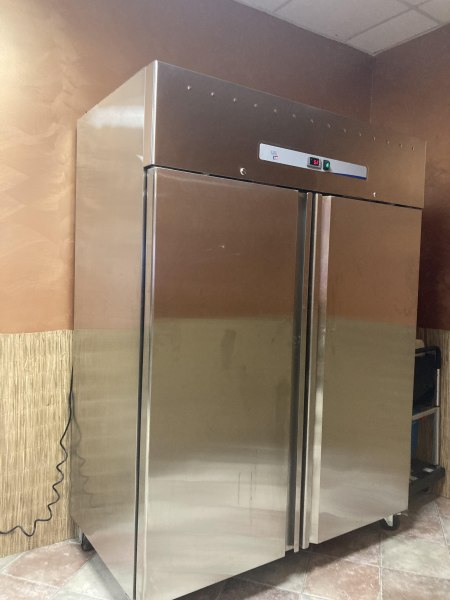 Vente -	armoire frigorifique positive double porte inox