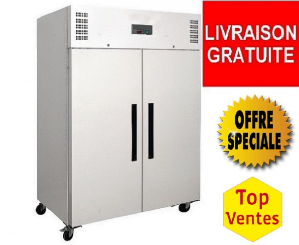 Armoire r&eacute;frig&eacute;r&eacute;e 1200 litres blanche - neuf